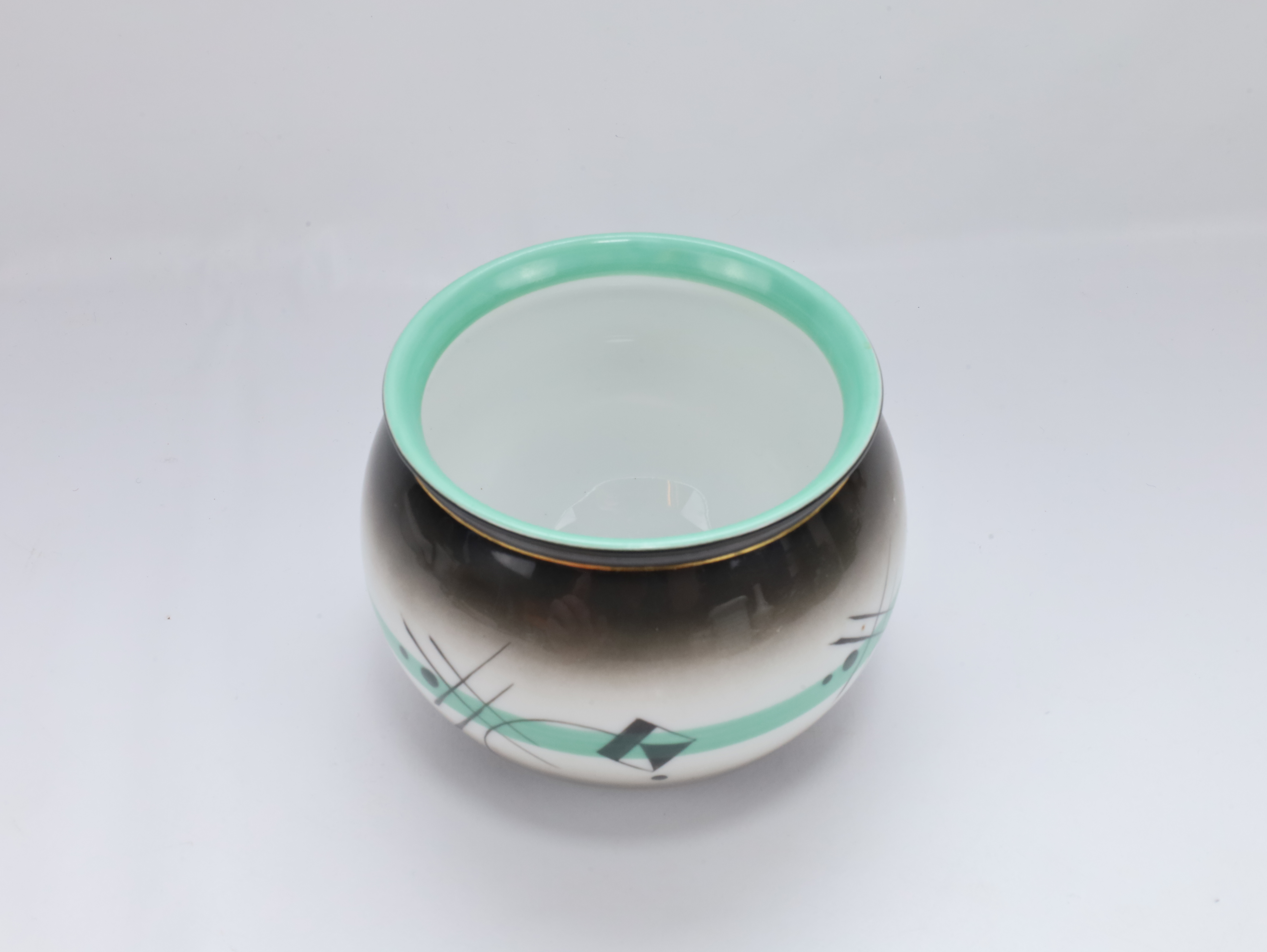 Kulevase  art deco – Porsgrund Porselen ca. 1930–40 - Nora Gulbrandsen