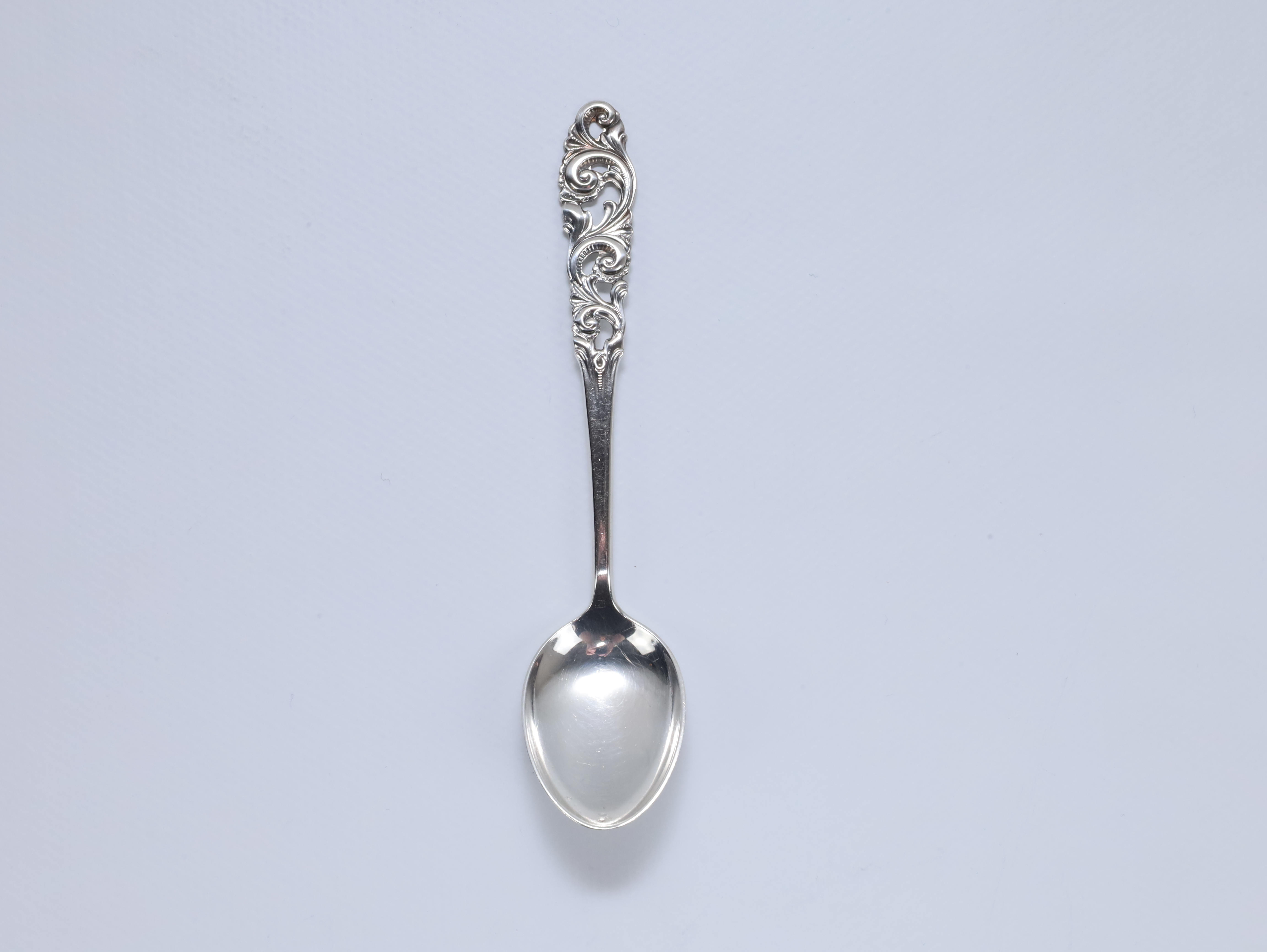 Telesølv kaffeskje – Mylius Norge i 830S