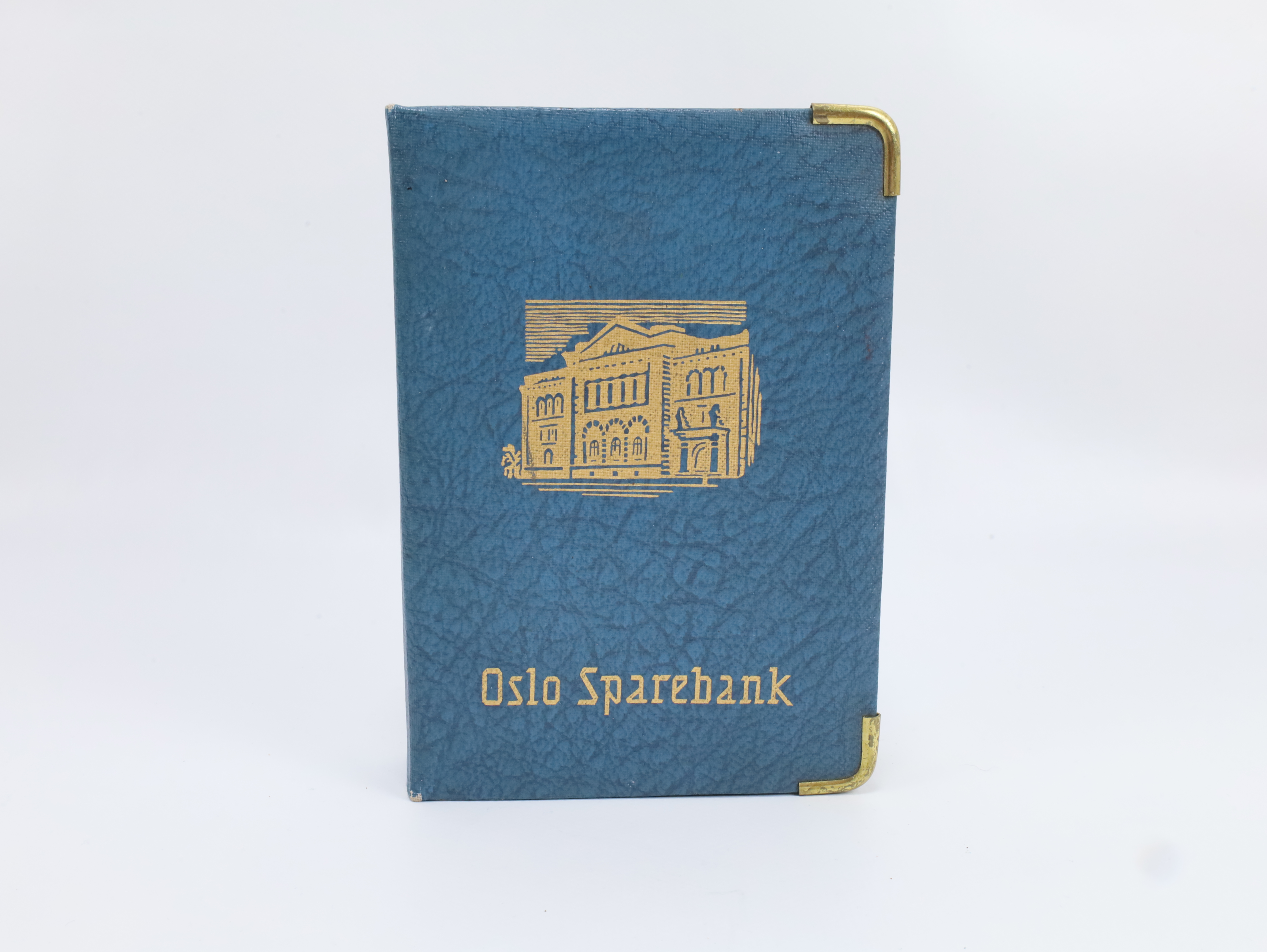Sparebøsse i bokform – Oslo Sparebank ca. 1920–30 - spareboka