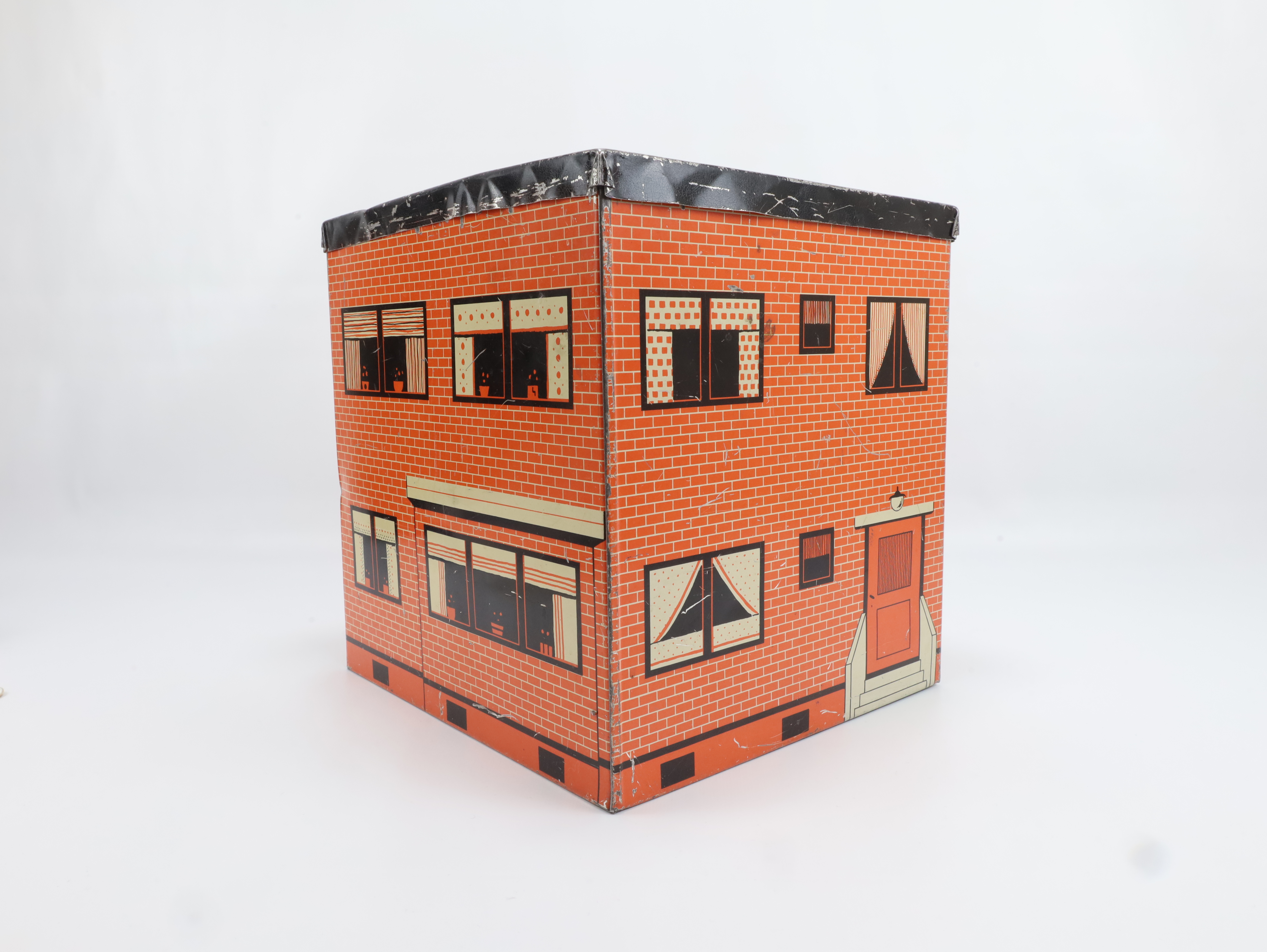 Vintage kjeksboks – Oscar Andersen ca. 1930–50 - Sjelden reklameboks