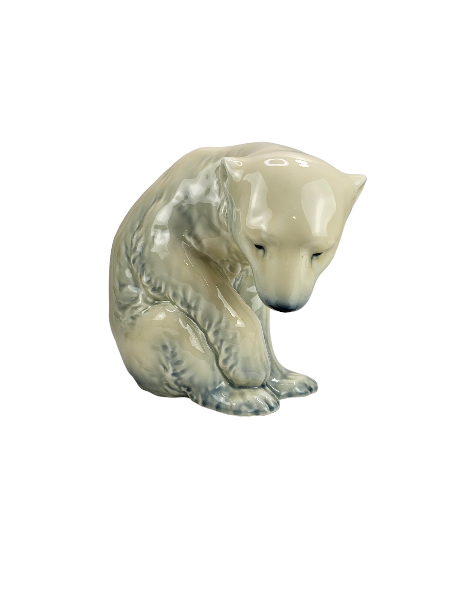 Porsgrunn porselen isbjørn.