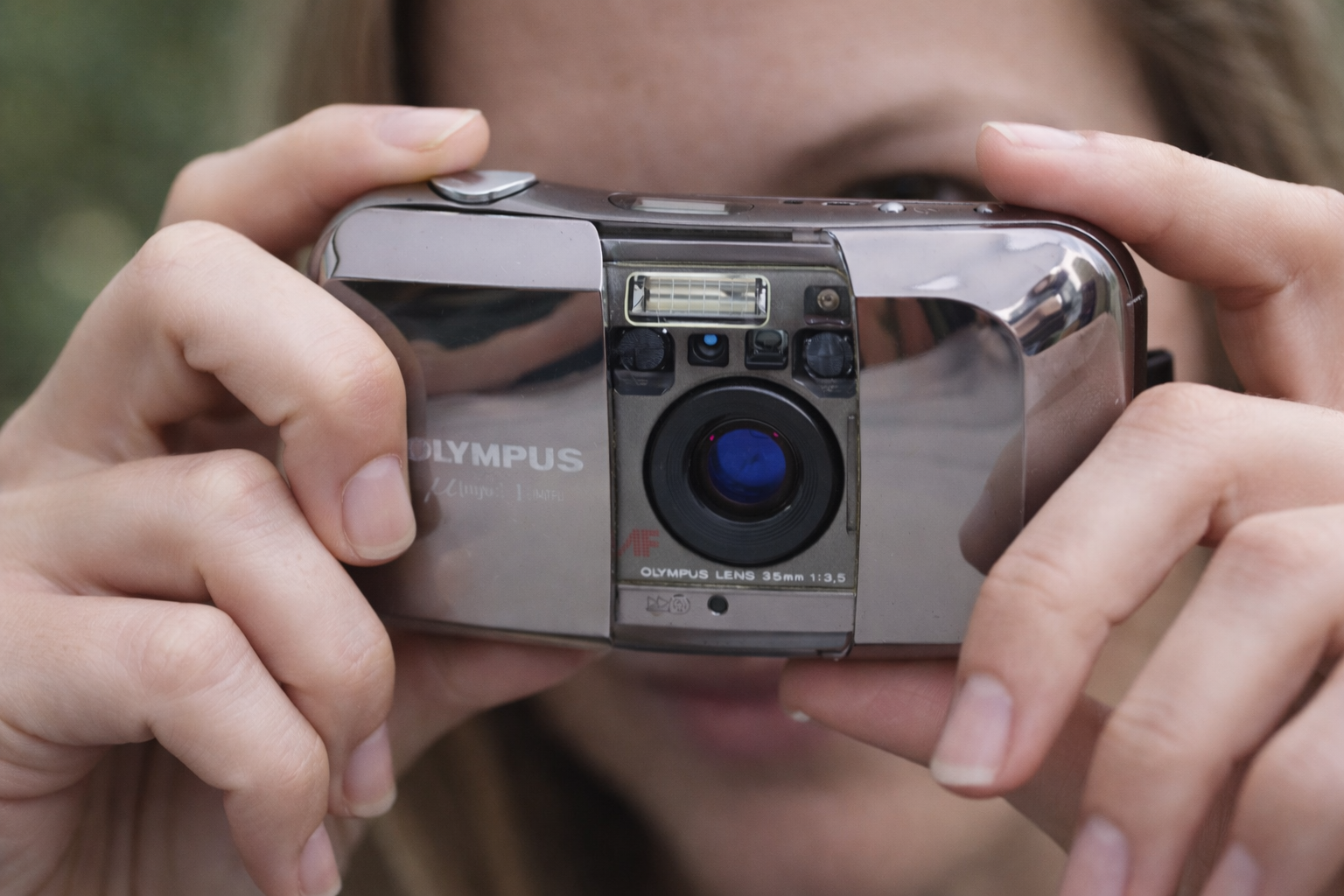 Olympus Mju-1 Limited Edition kamera – ca. 1990-tallet