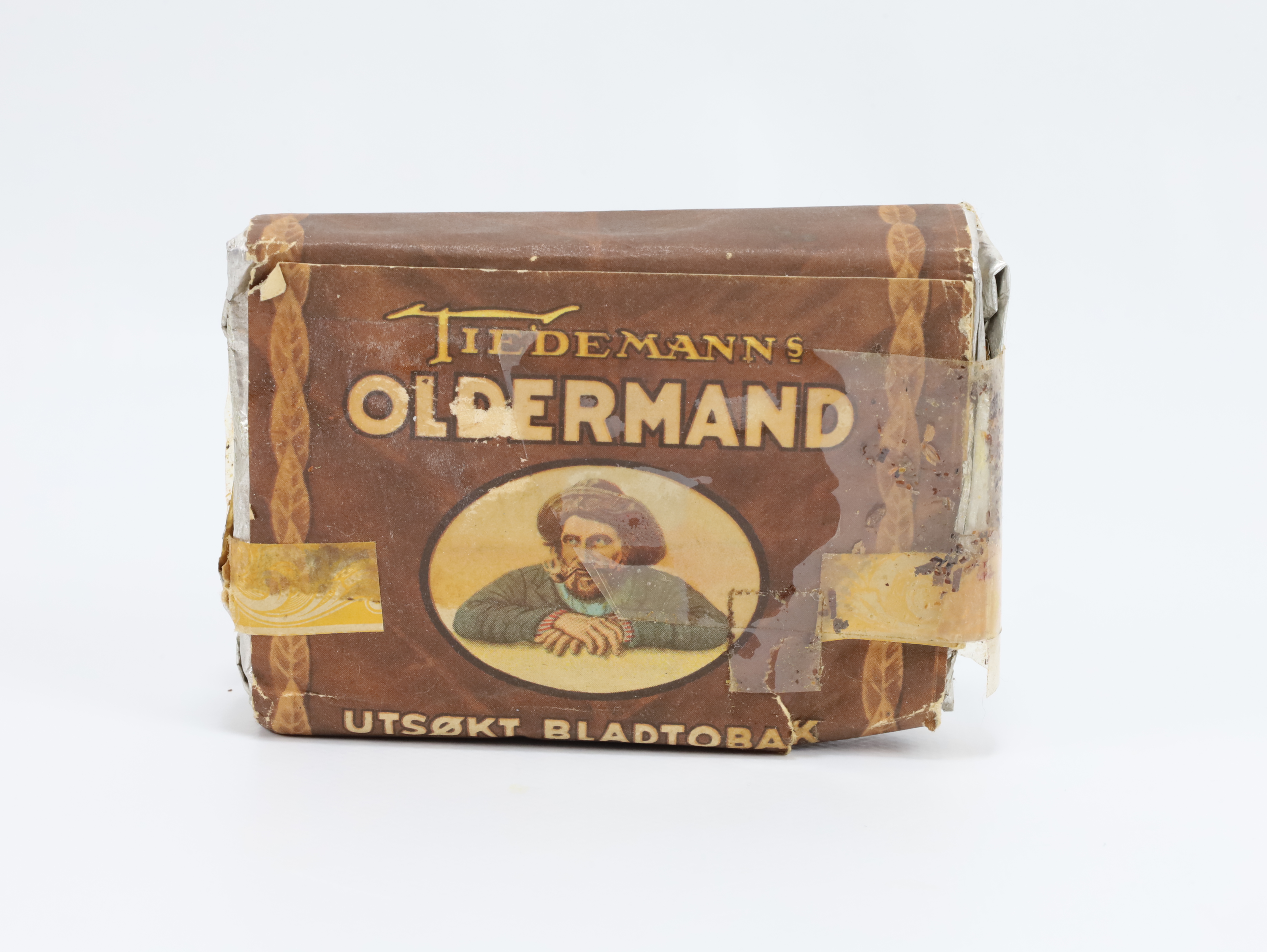 Tiedemanns Oldermand tobakkspakke – J.L. Tiedemanns ca. 1950–70