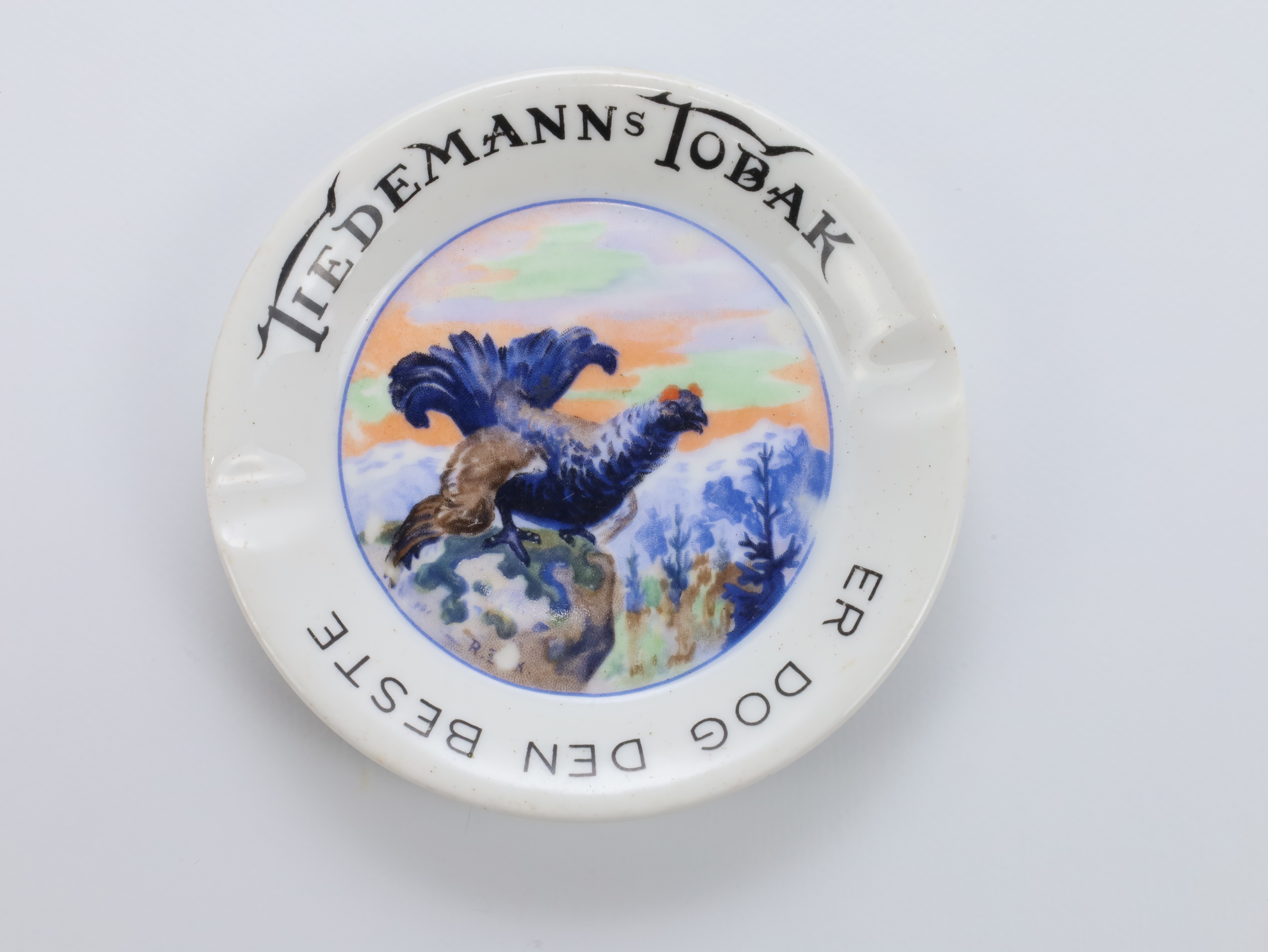 Reklameaskebeger – Tiedemanns / Porsgrund ca. 1930–40