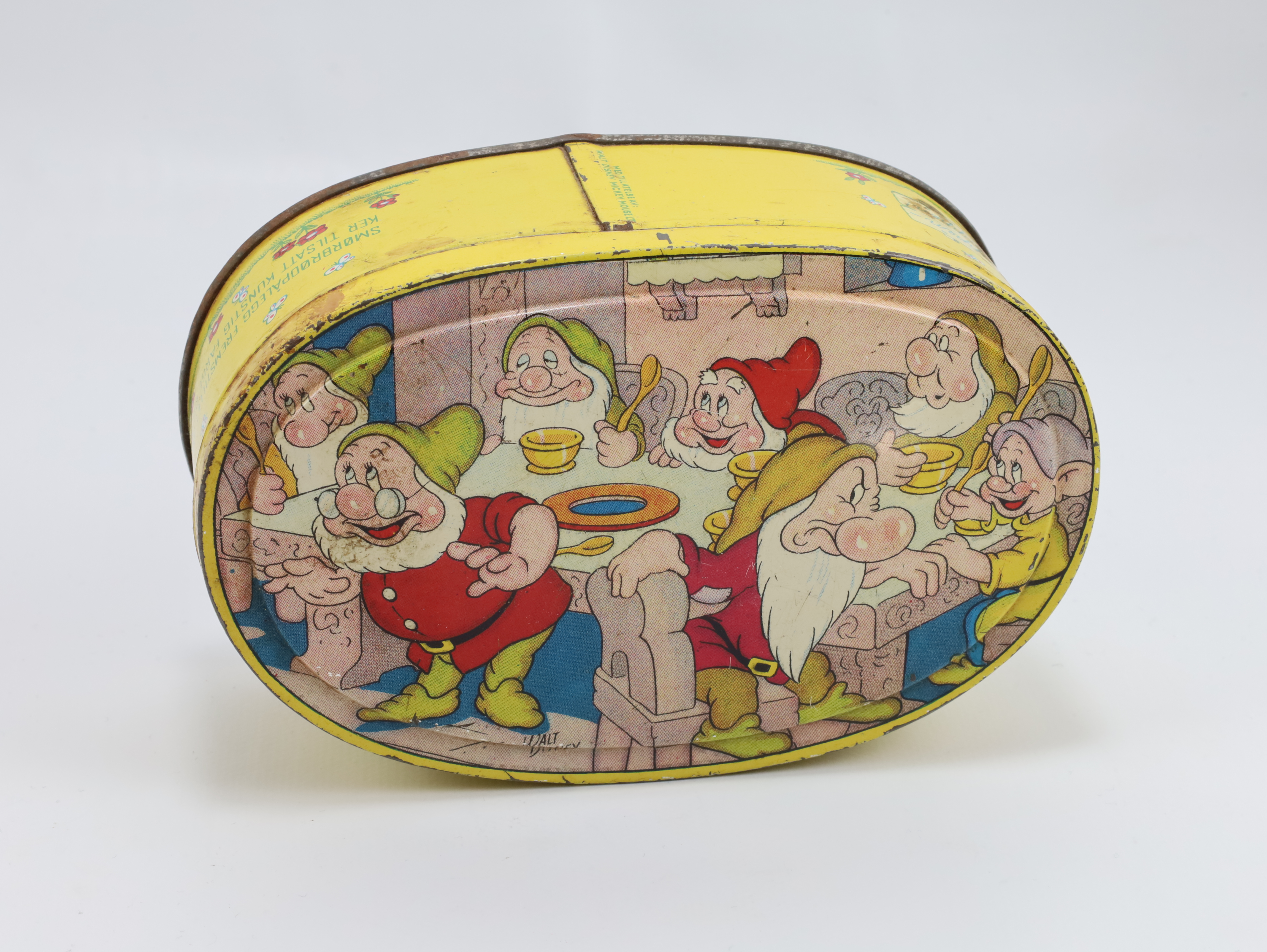 Vintage stabburet reklameboks – Stabburet «Dopey» ca. 1940–50