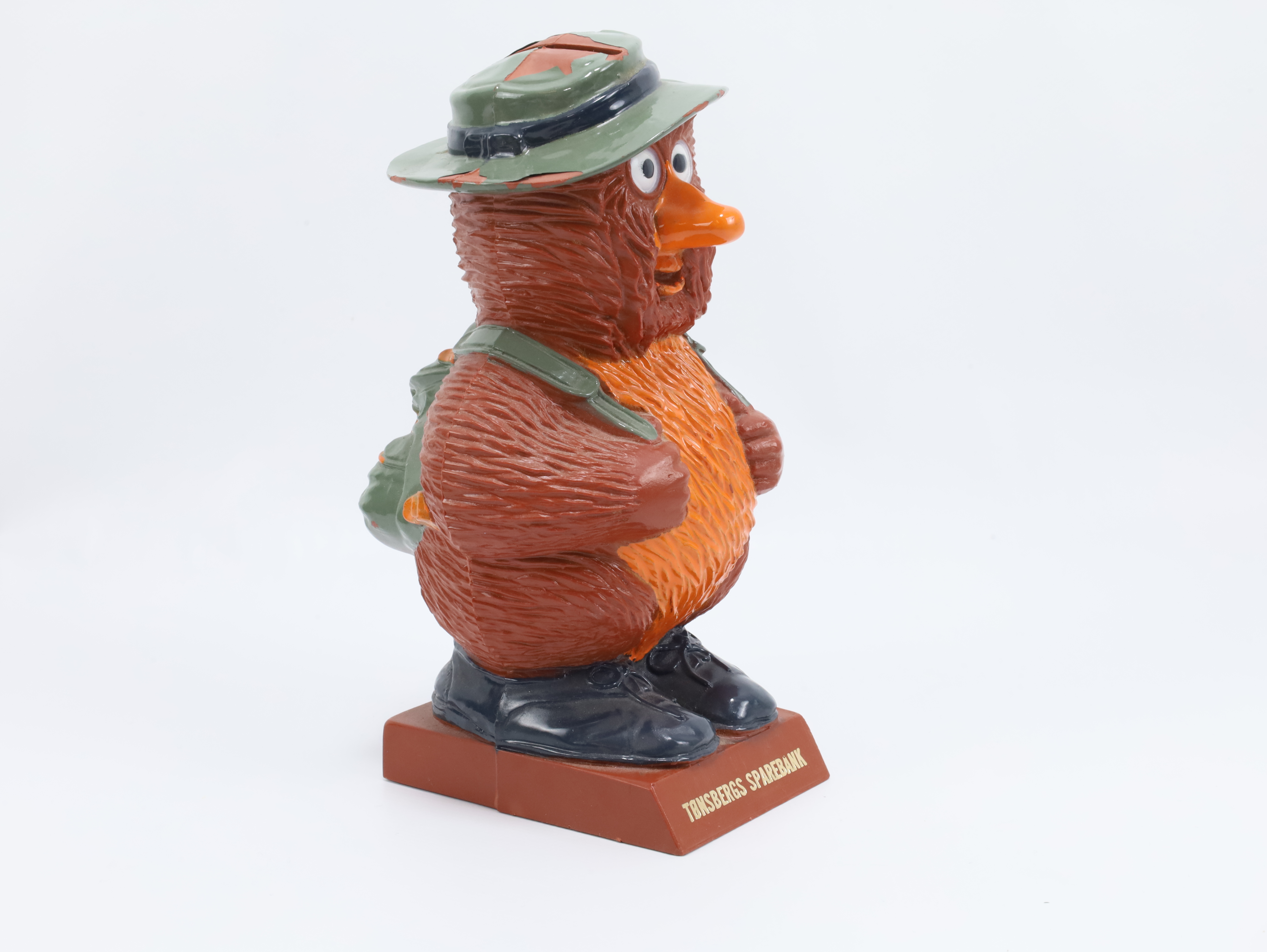 Sparebøsse «Ludvik» – Tønsbergs Sparebank ca. 1970–80 - Flåklypa Grand Prix