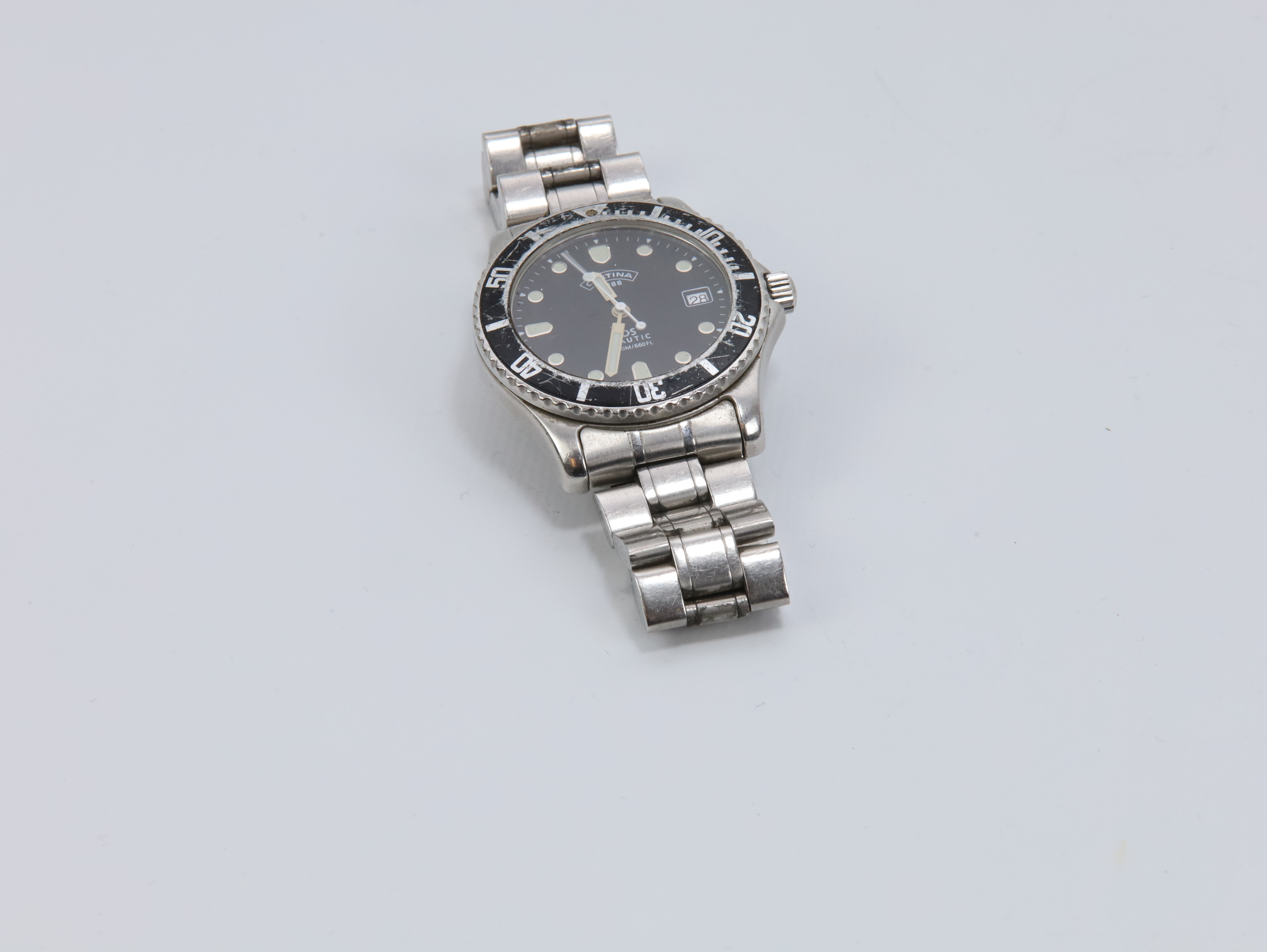 Certina DS Nautic – vintage dykkerklokke – 40mm – går bra
