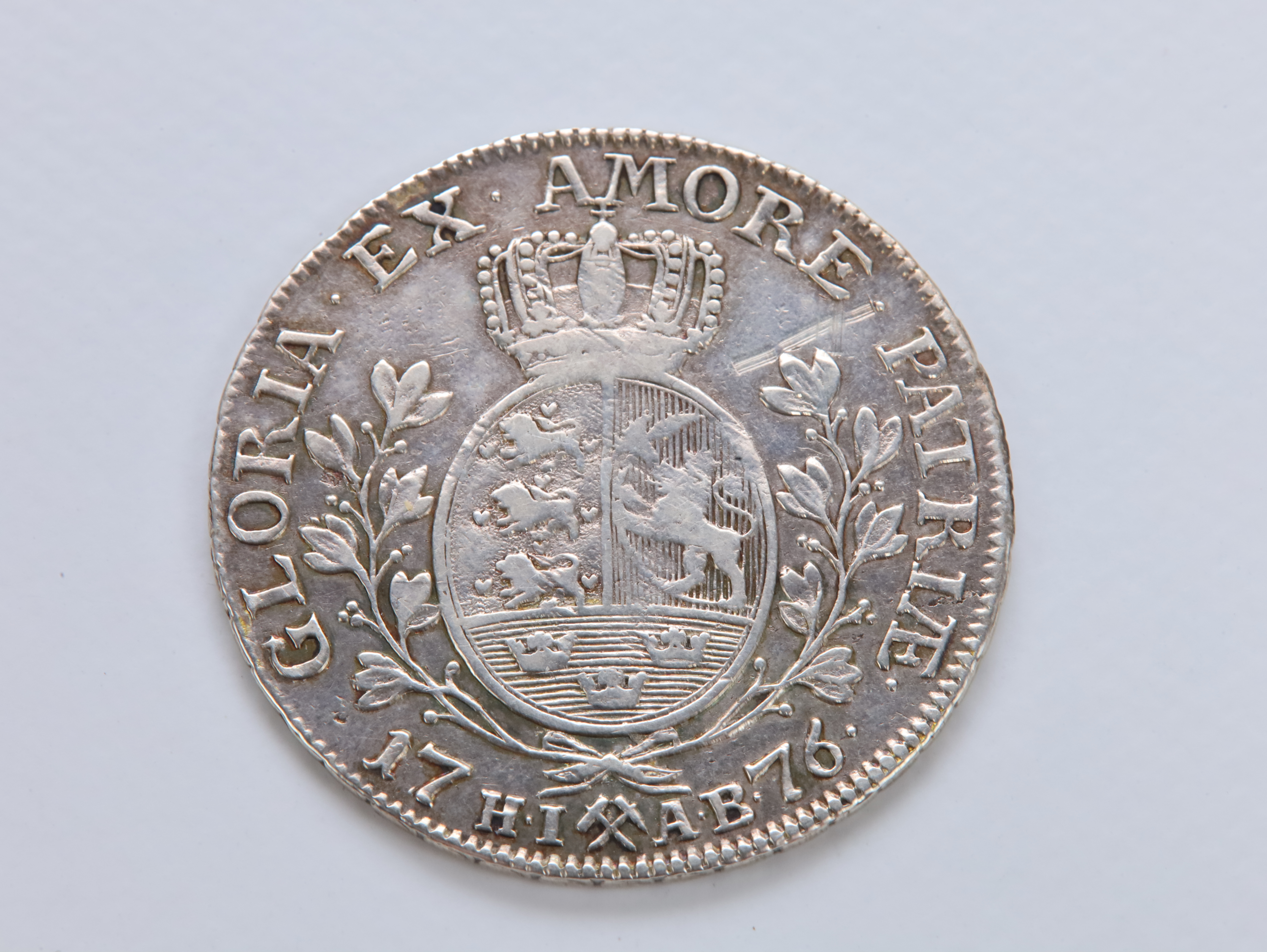 1/2 Speciedaler 1776 – Christian VII – Norsk sølvmynt fra Kongsberg