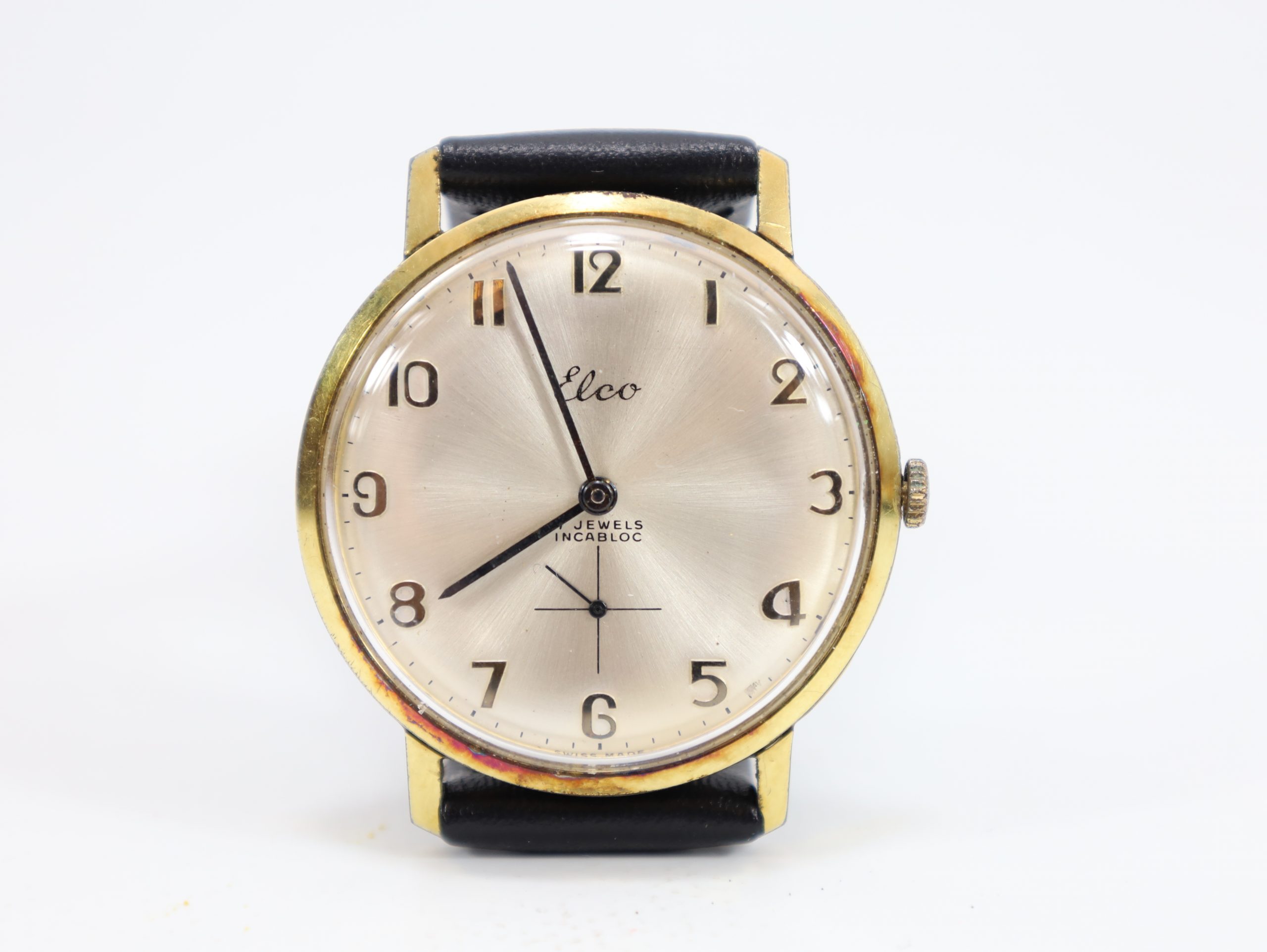 Elco armbåndsur – 17 jewels incabloc – Diameter 34 mm