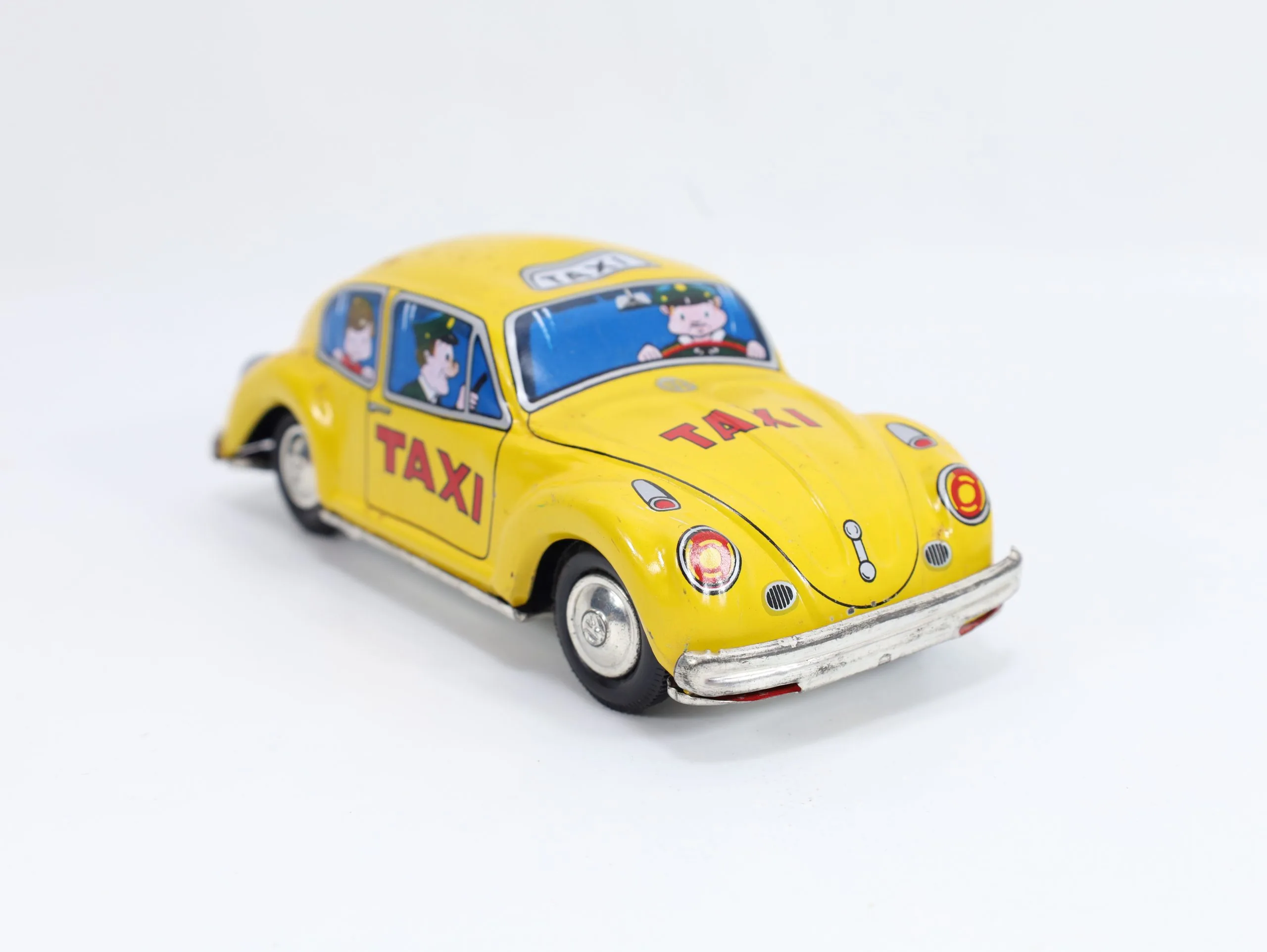 Volkswagen Boble Taxi blikkbil – “Japan” – ca. 15,5 cm