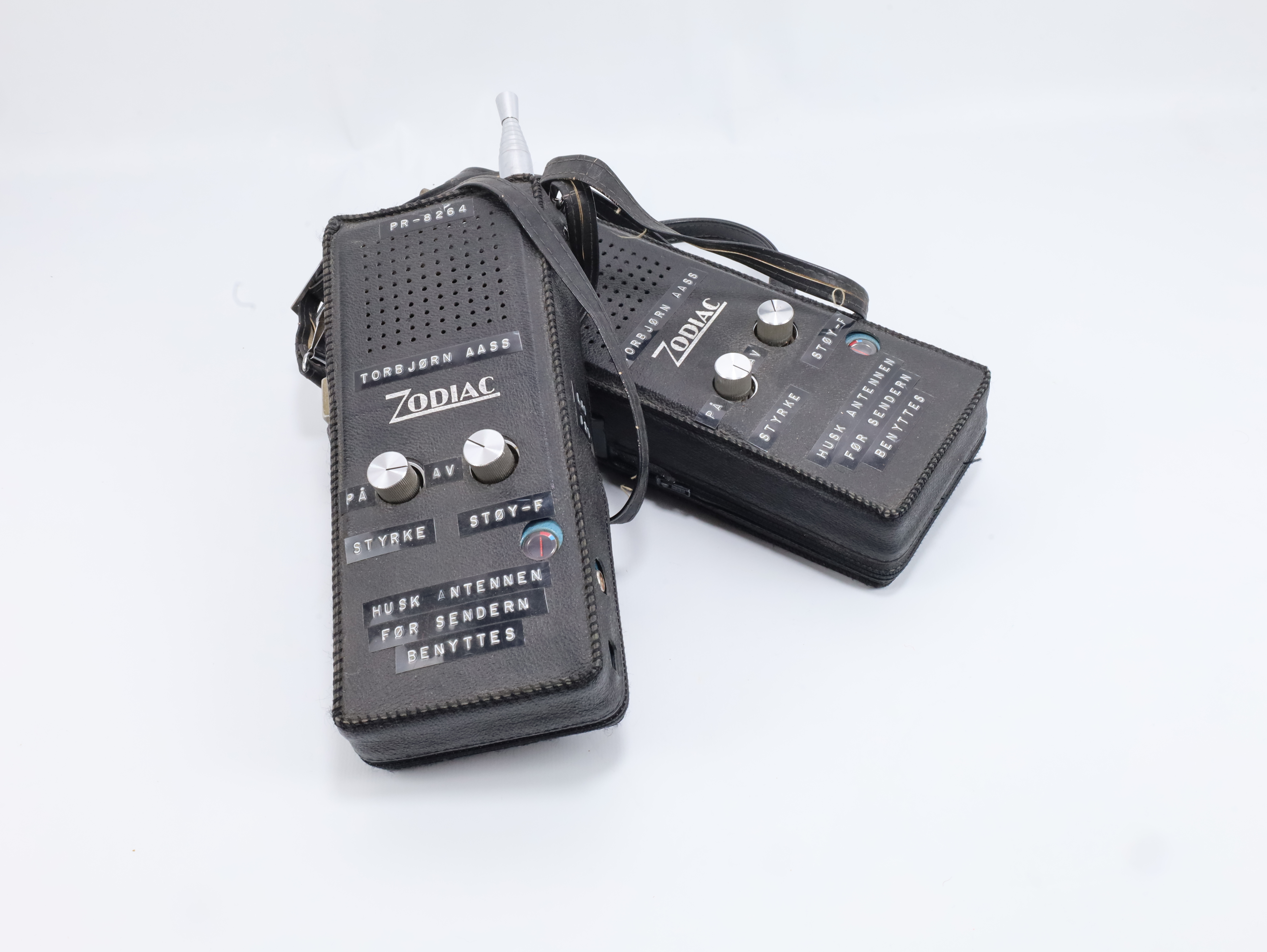 2 stk Zodiac PR-8264 mottakere – vintage radiosett