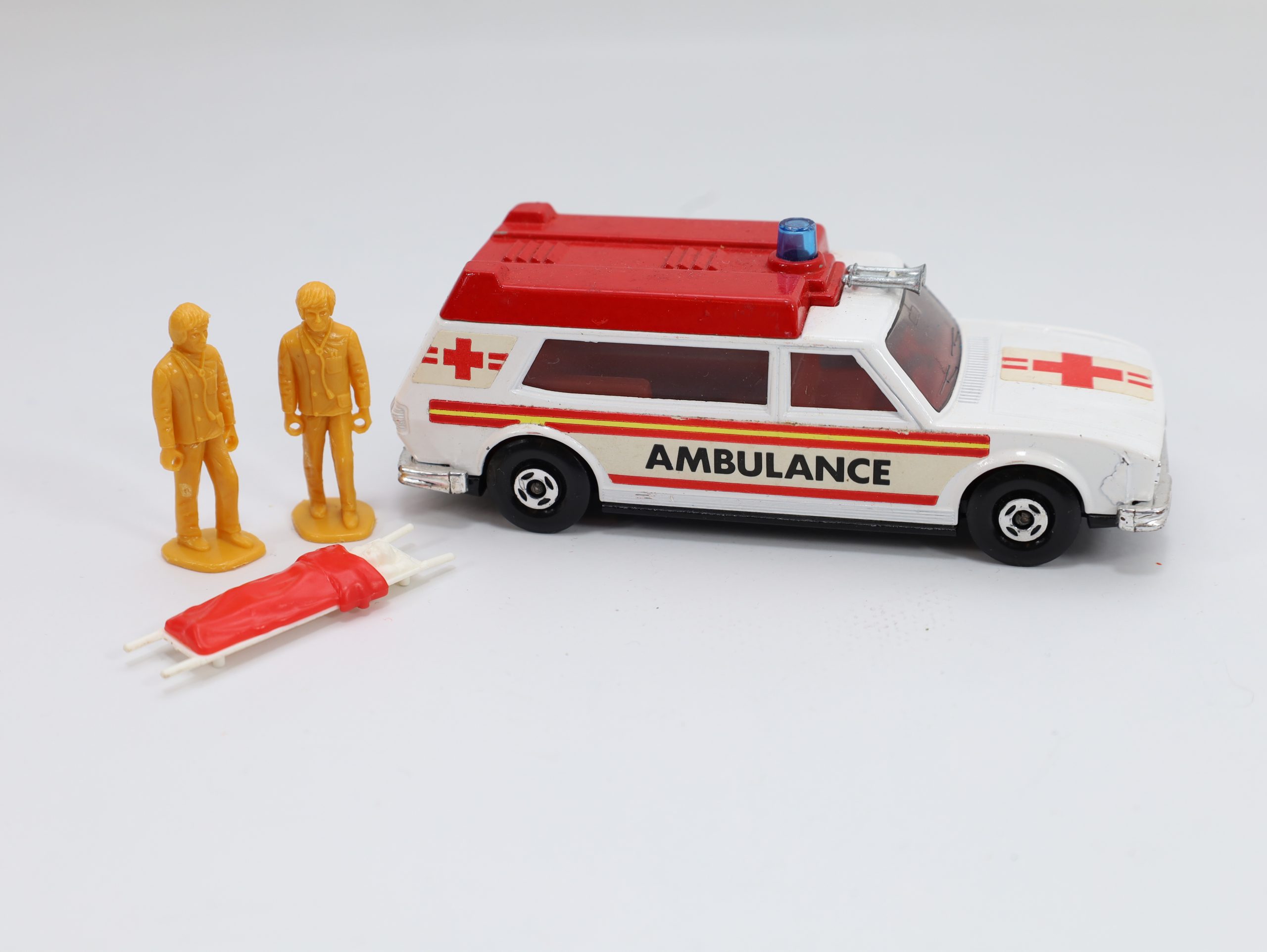 Matchbox Lesney Speed Kings K-49 Ambulance – vintage 1970-talls die-cast modell