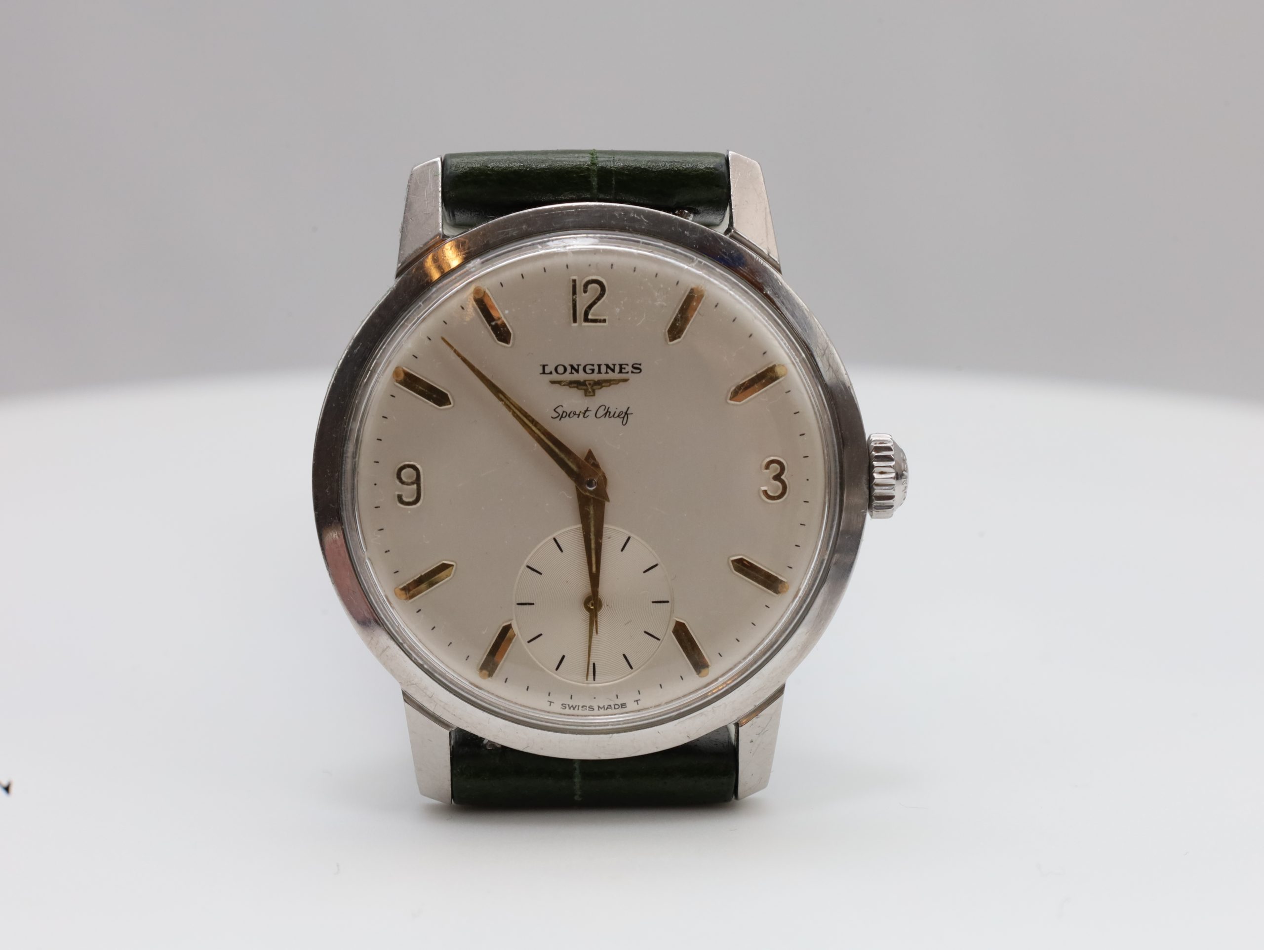 Longines Sport Chief – Vintage herreklokke (manuell opptrekk)