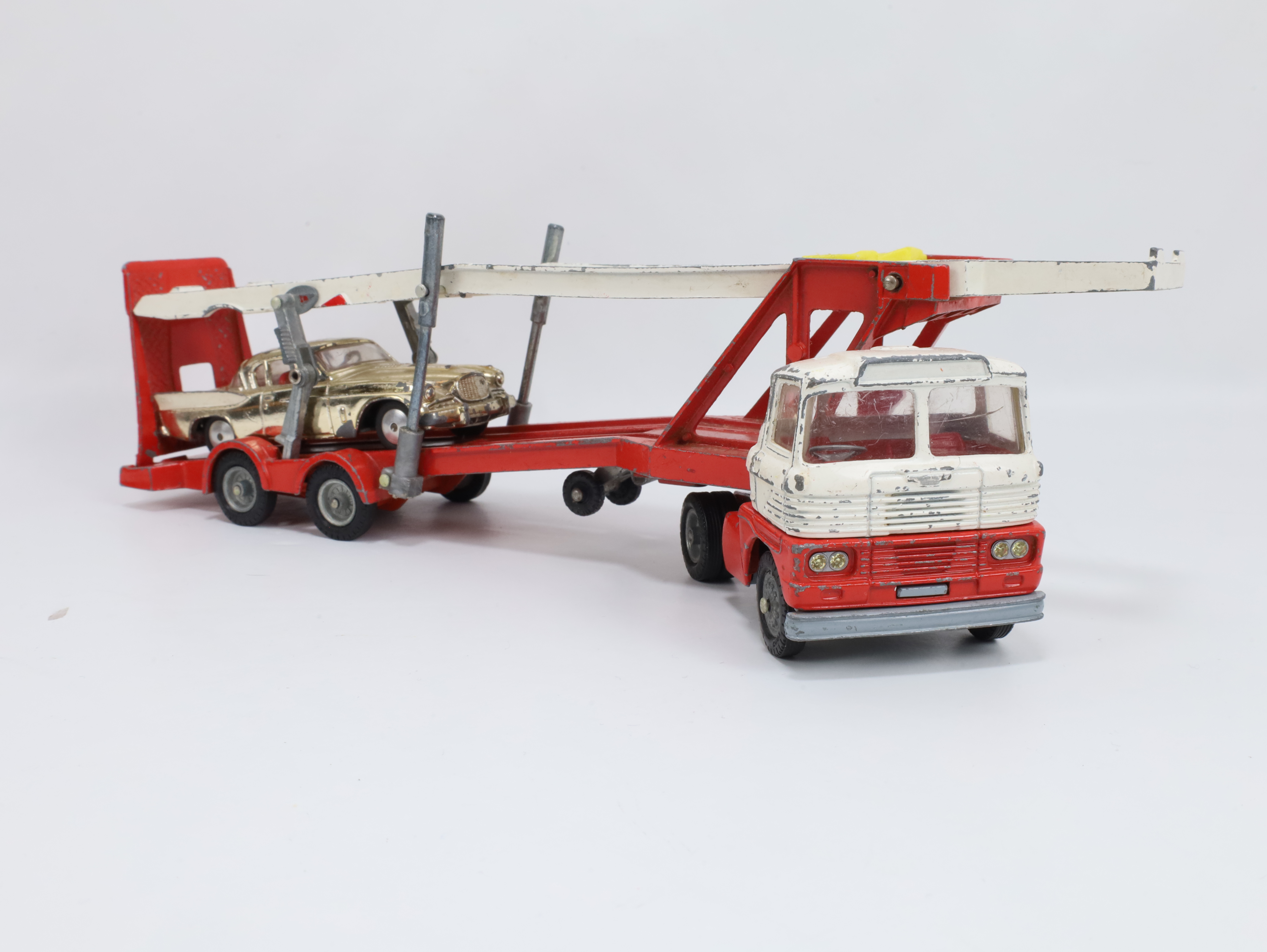 Vintage Corgi Major 1148 Scammell Carrimore Biltransportør - Studebaker Golden Hawk