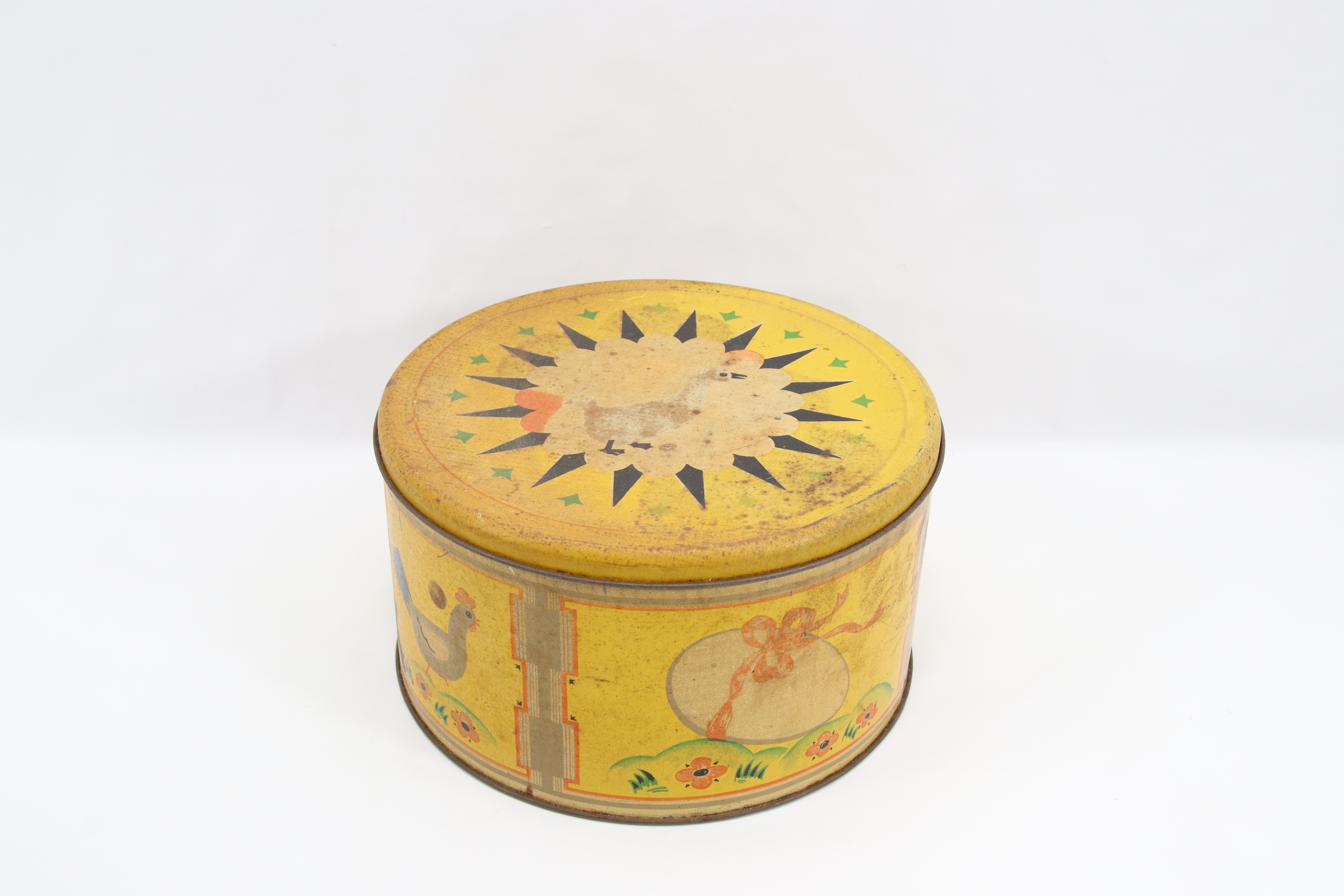 Vintage kakeboks – Borgar Margarinfabrikk ca. 1940–50