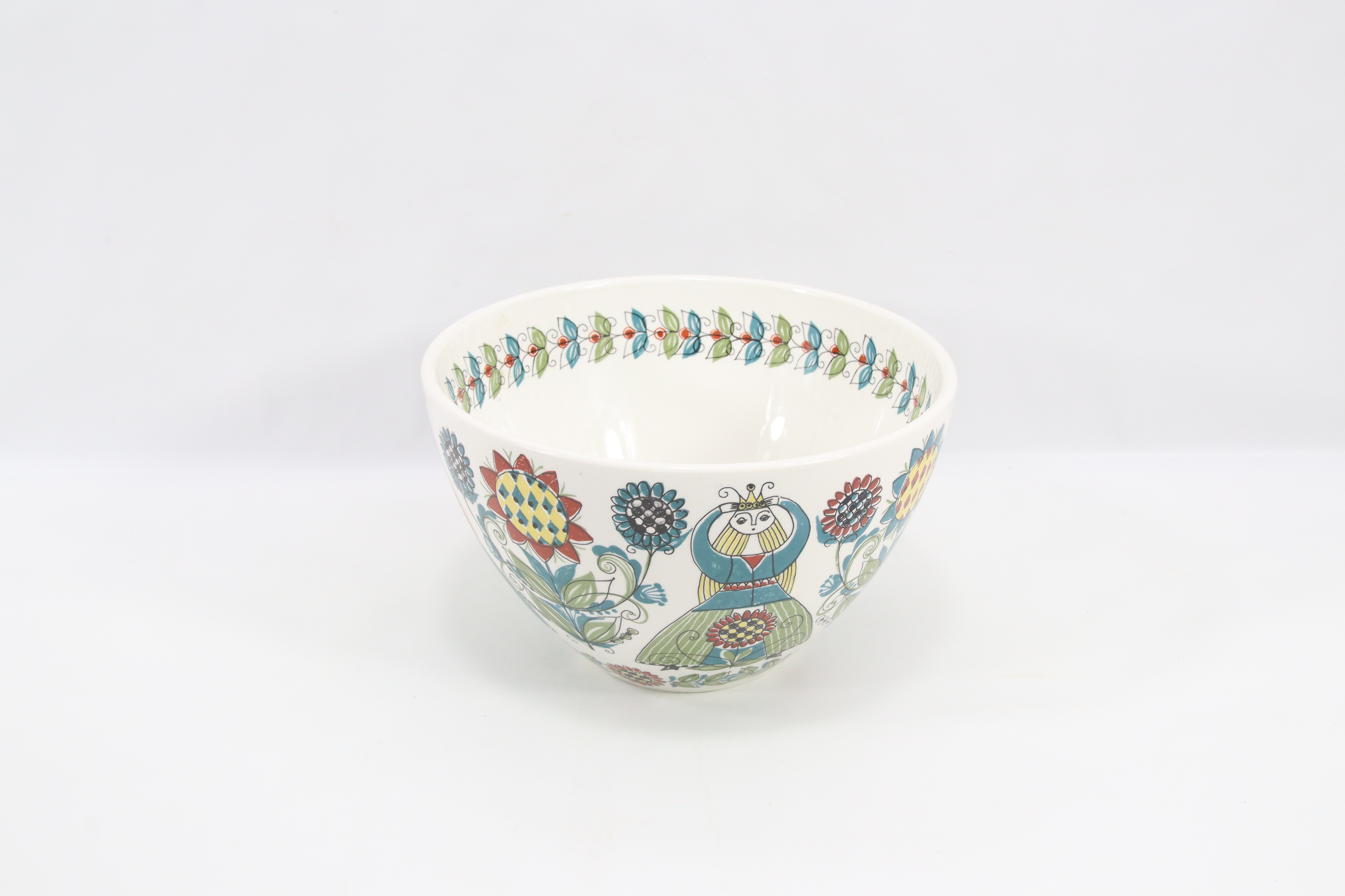 Stor serveringsbolle – Figgjo Flint Saga ca. 1960–70
