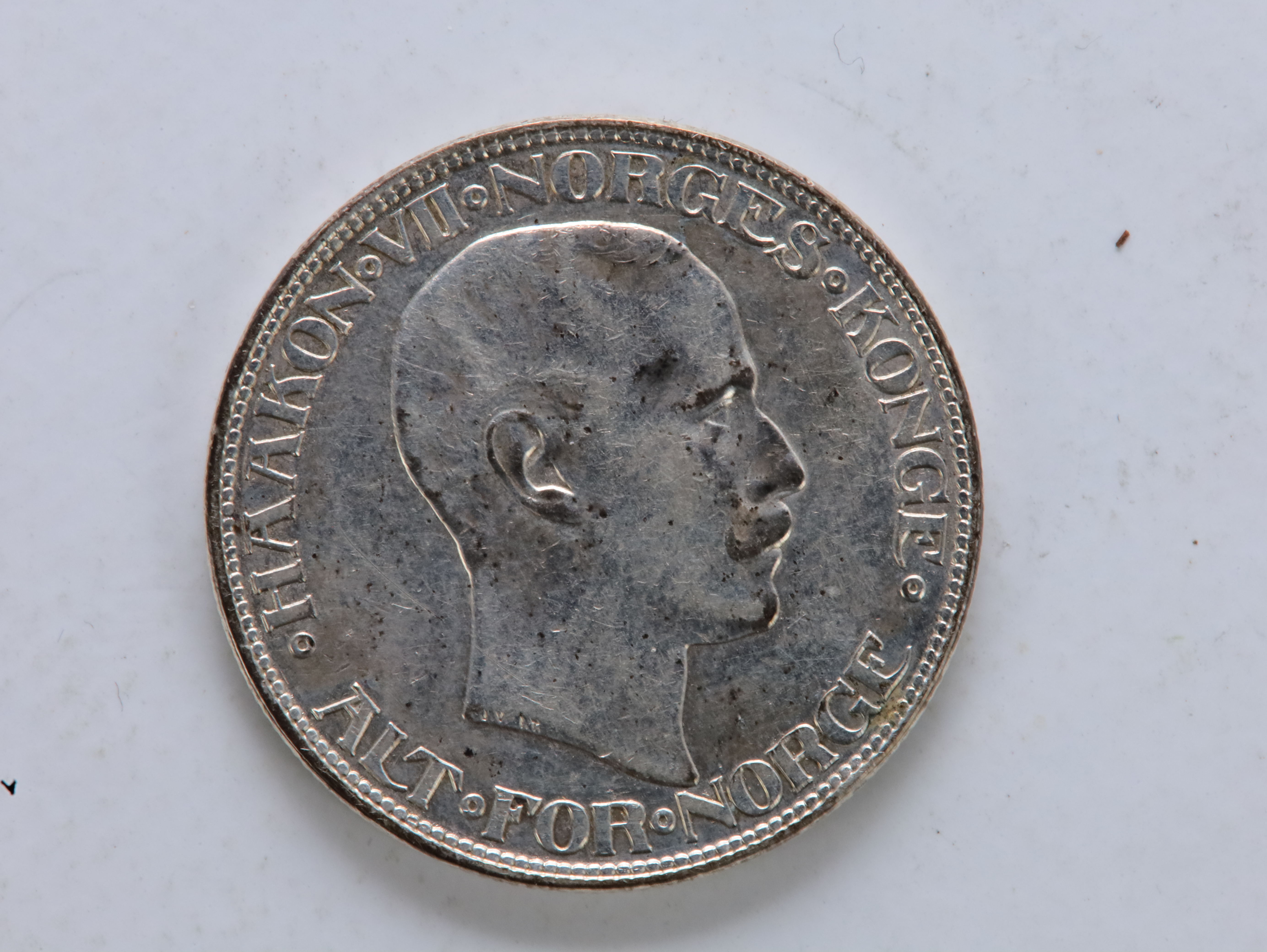 Norsk 1 Krone Mynt 1925 - Haakon VII