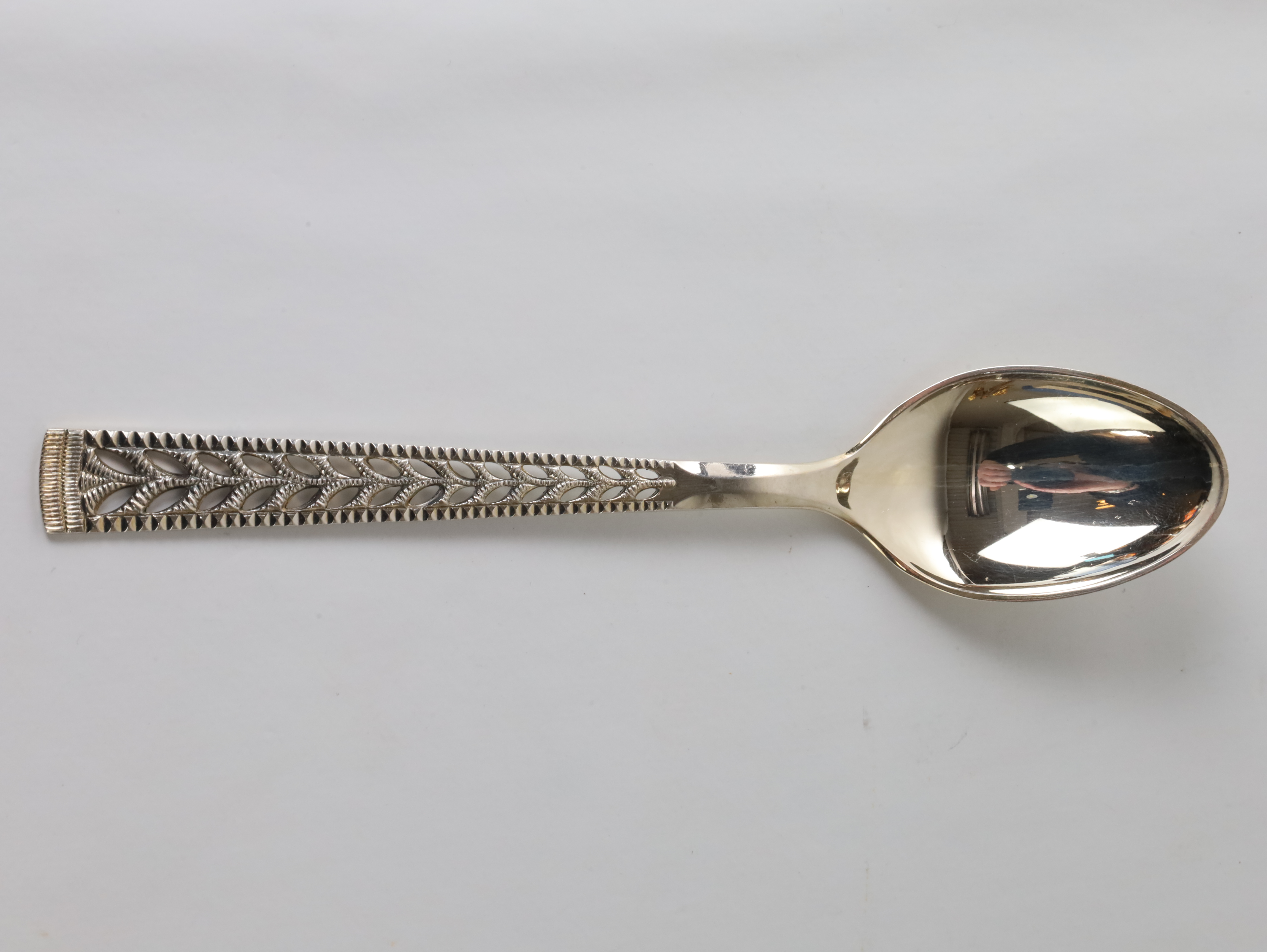 Spiseskje i sølv – Juvel 830S ca. 1900-tallet