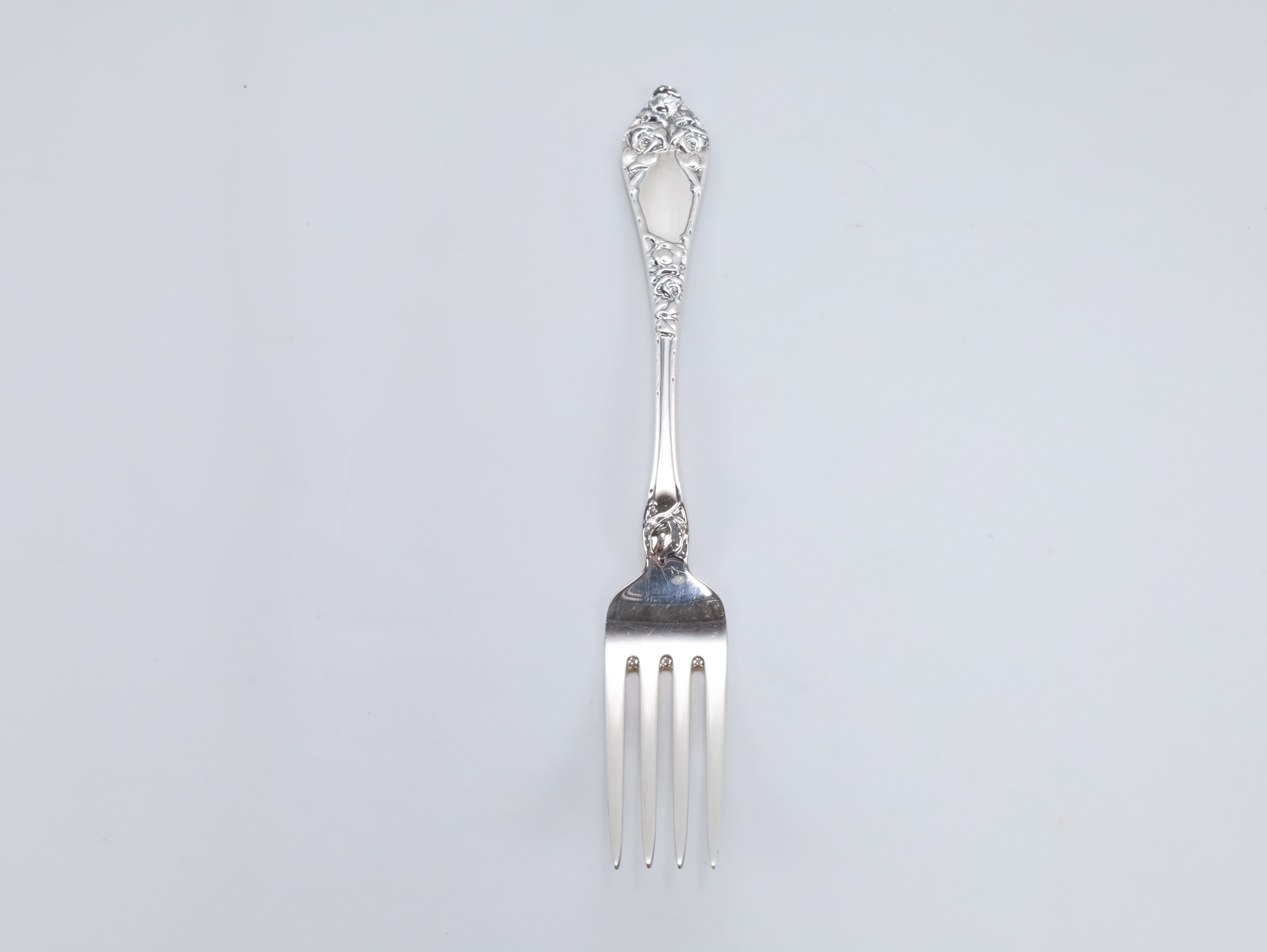 Spisegaffel i sølv – TH. Martinsen 830S