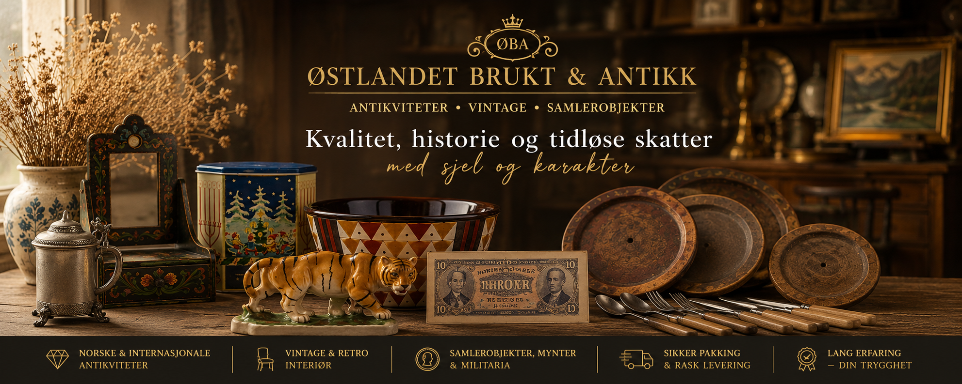 Antikviteter og brukte gjenstander